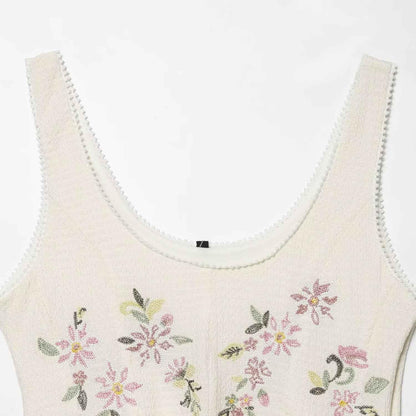 Texture tight corset style sleeveless top for women | MuddyStock Originals