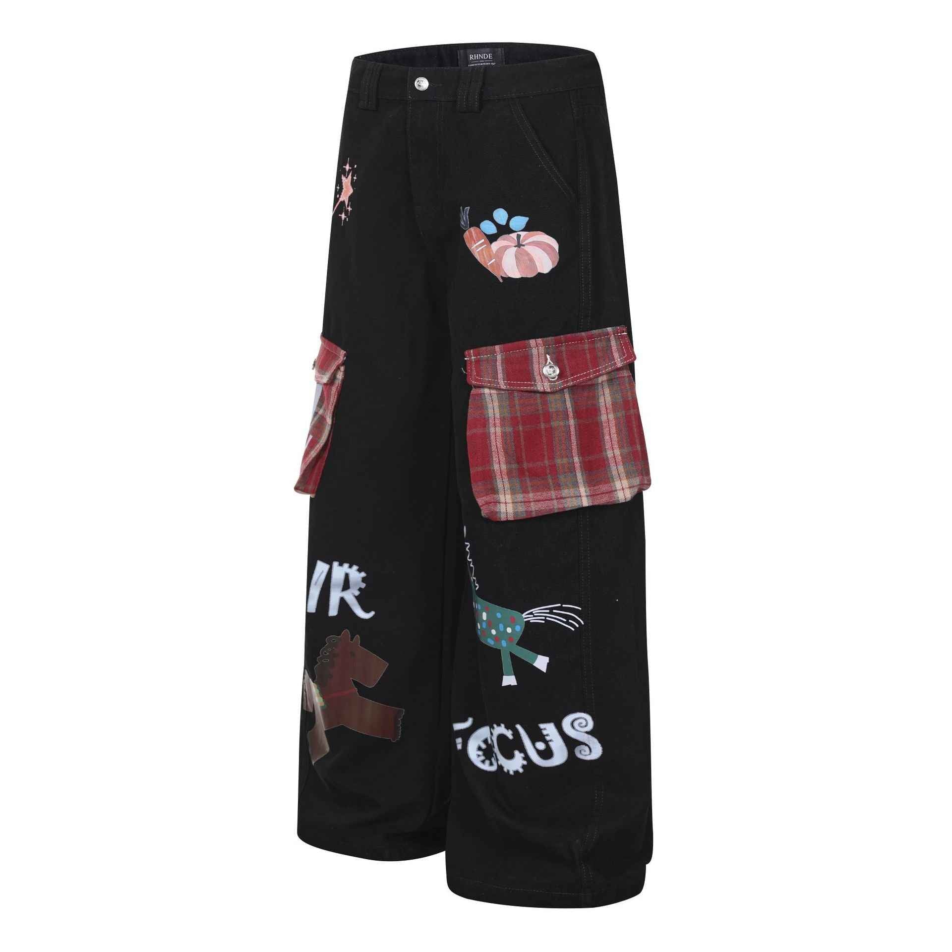 Casual Wide-Leg Denim Pants for Women | MuddyStock Originals