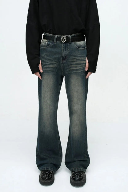 Bootcut Jeans with Pockets For Men | MuddyStock Originals Dark MuddyStock
