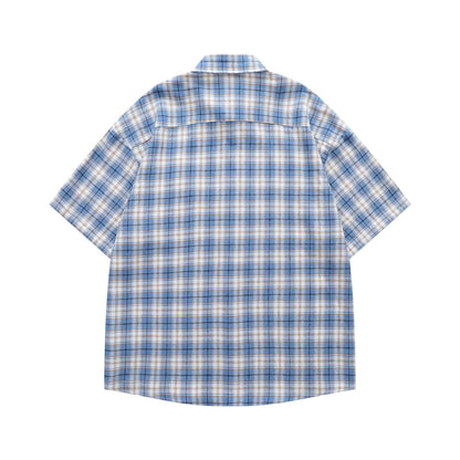 Plaid short sleeved shirt for men | MuddyStock Originals