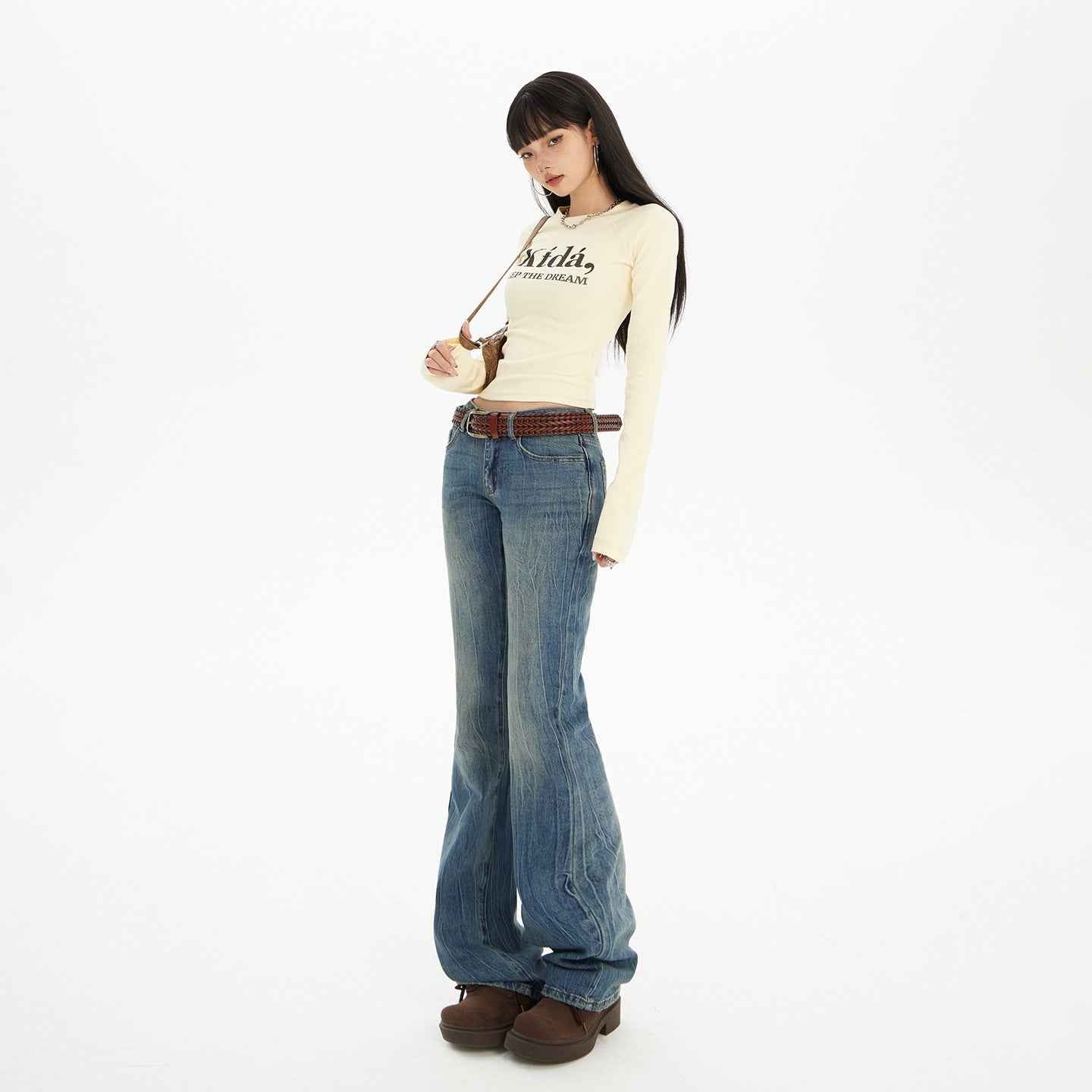 Low Waist Denim Pants for Women | MuddyStock Originals MuddyStock