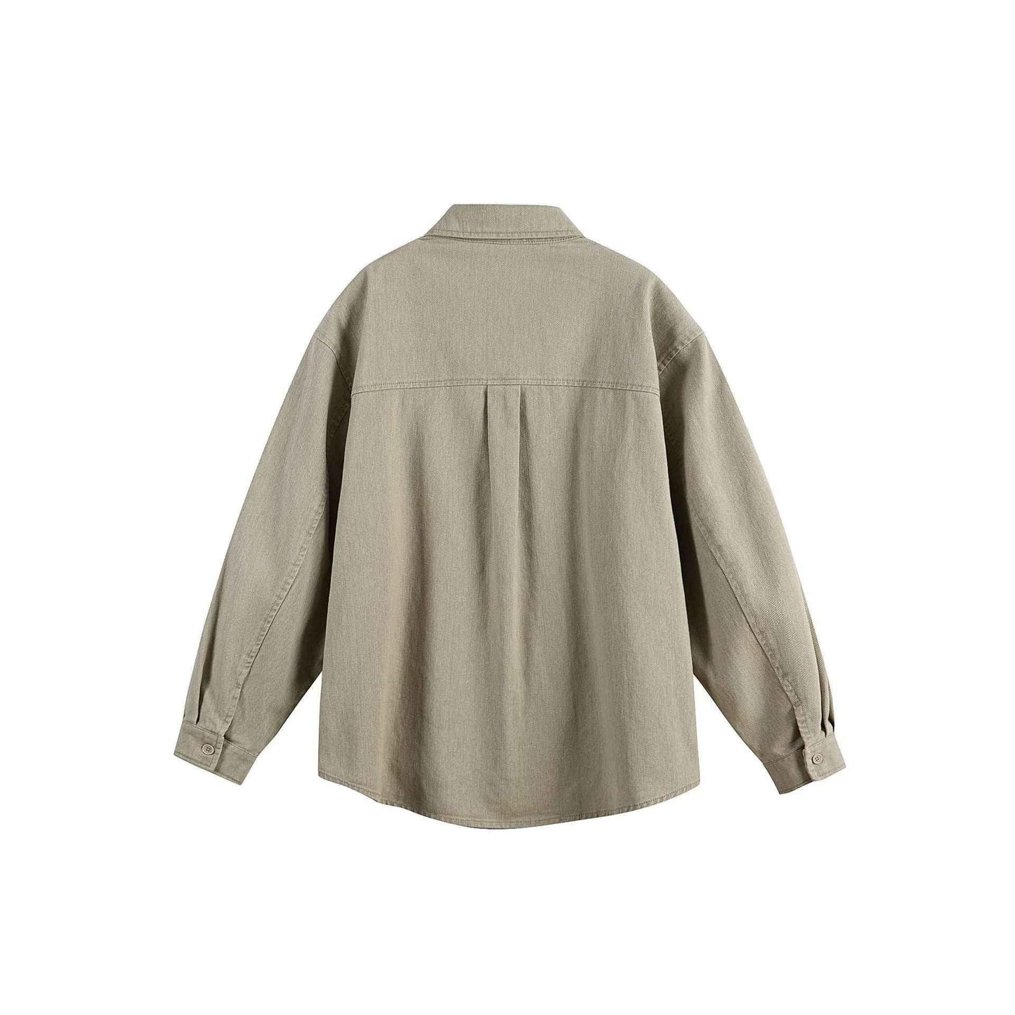 Loose Casual Versatile Denim Shirt For Men | MuddyStock Originals