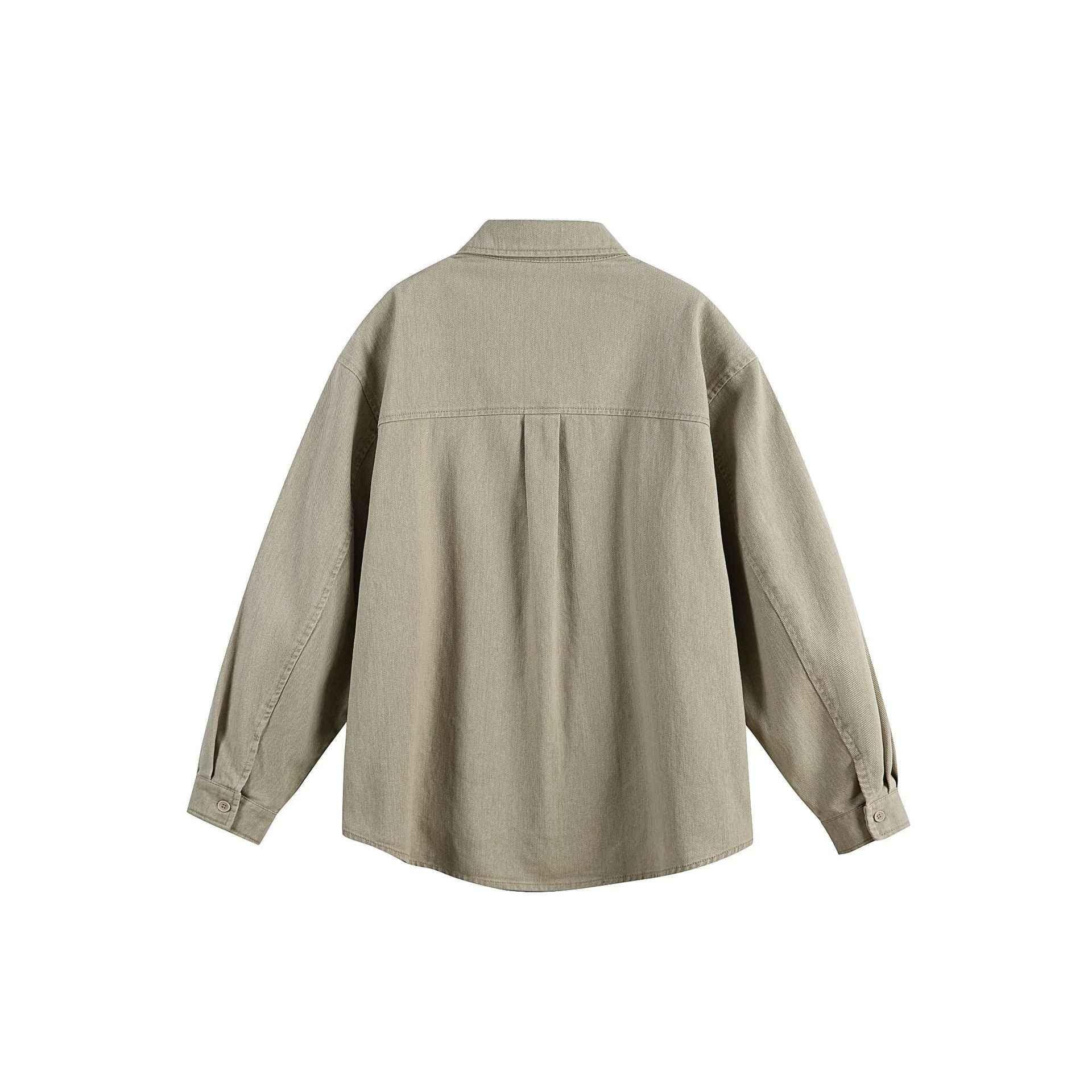 Loose Casual Versatile Denim Shirt For Men | MuddyStock Originals