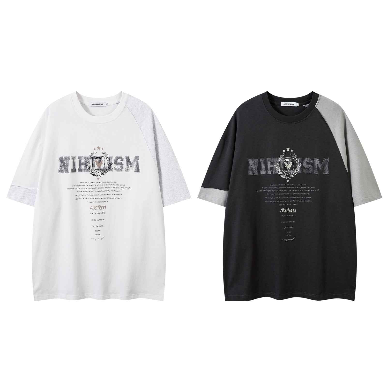 Spliced Unique Design Short Sleeve T-Shirt For Men | MuddyStock Originals MuddyStock