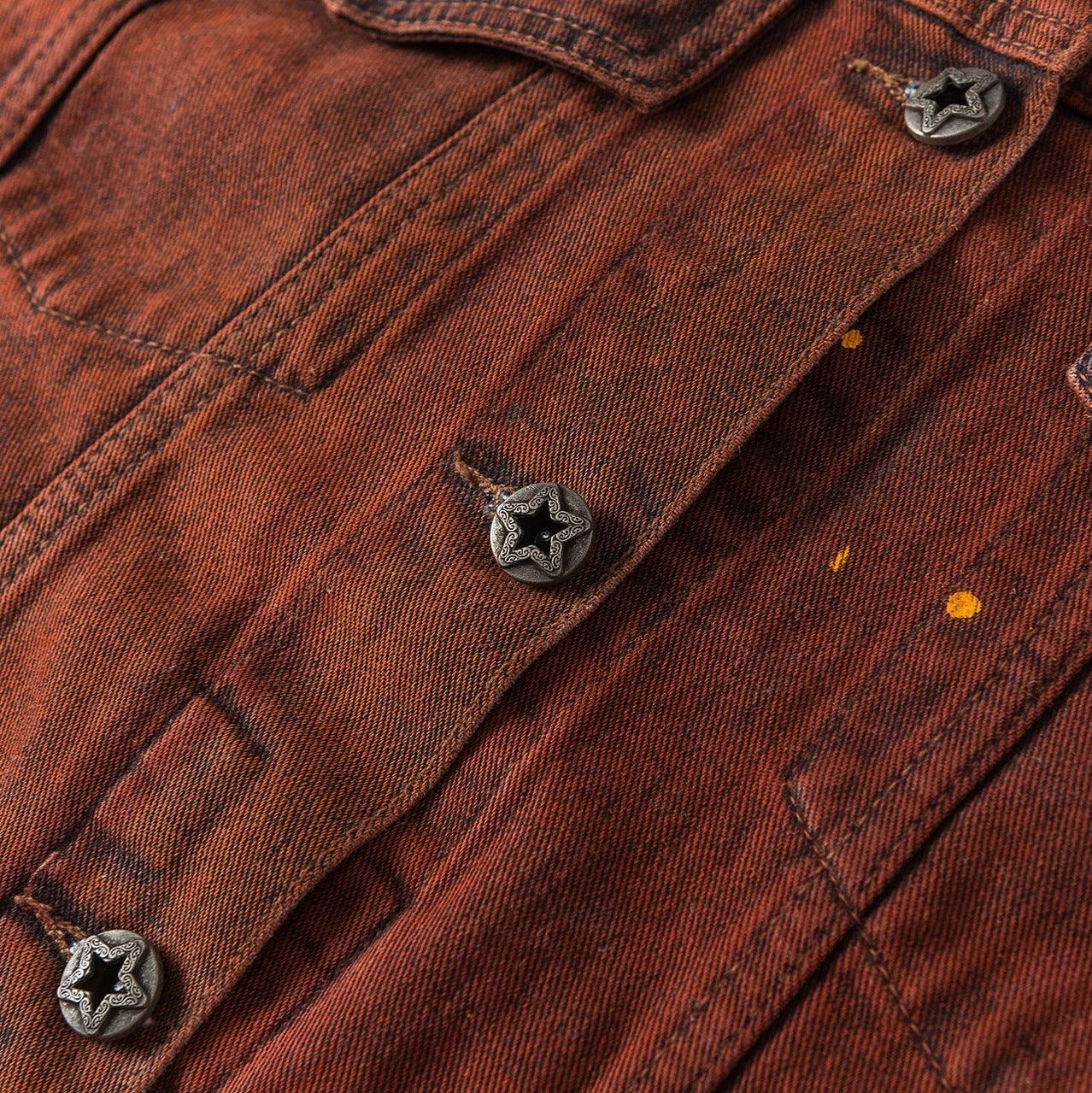 American Retro Loose Wash Denim Jacket For Women All Products