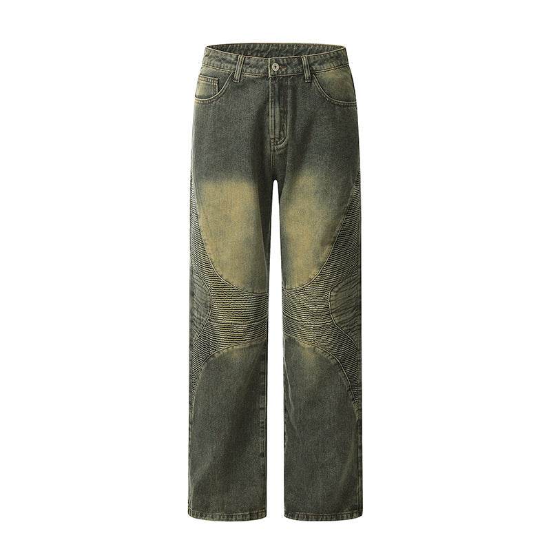 Straight Jeans Washed Yellow Mud Jeans For Women Blue MuddyStock