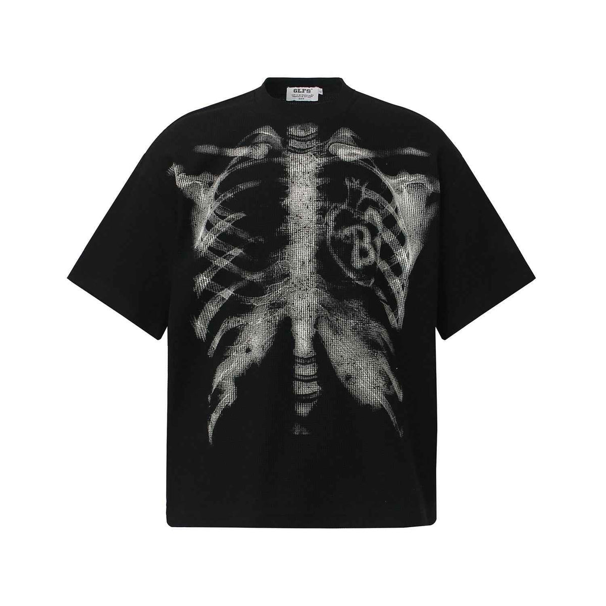 Retro Street Loose-fit T-shirt For Men Black