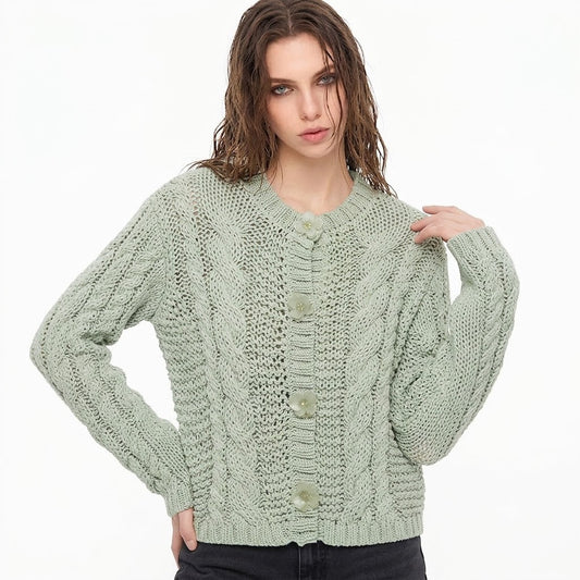 Flower breasted knitted seater top for women | MuddyStock Originals