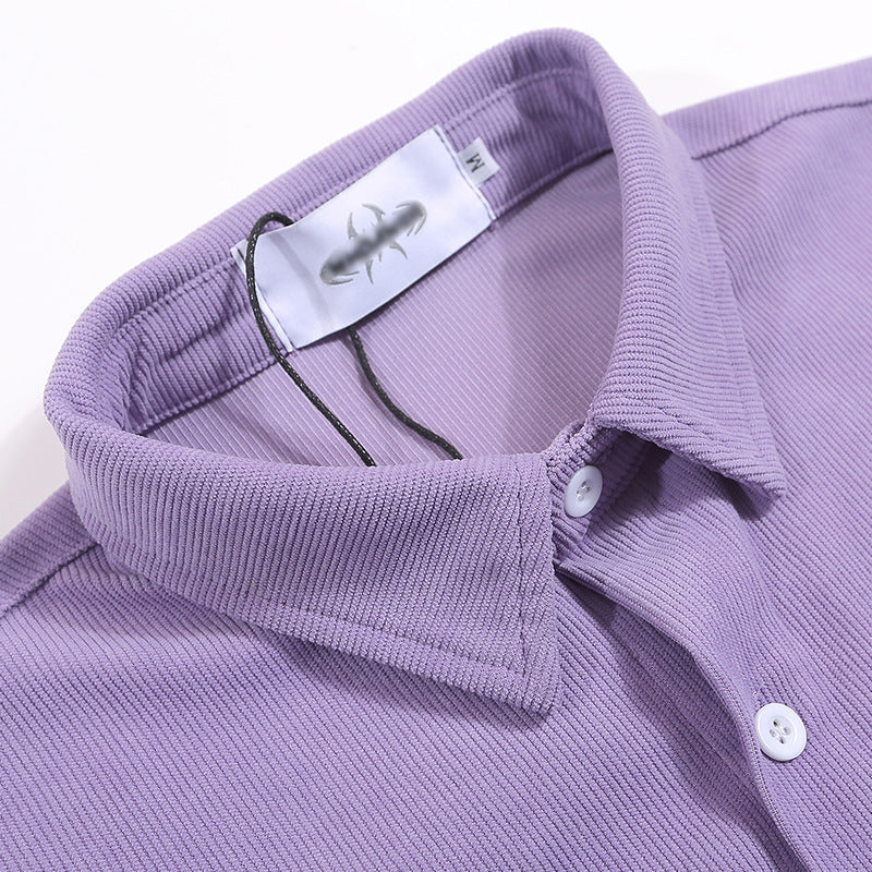 Cartoon Loose Short Sleeve Shirt For Men