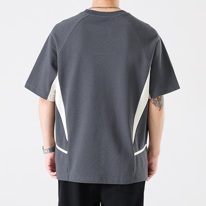Fashion Men's Sports All-match Half Sleeve T-shirt MuddyStock