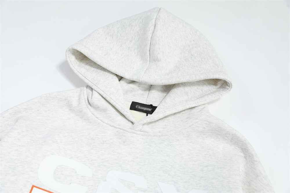 Printed Alphabet Hoodie For Women null