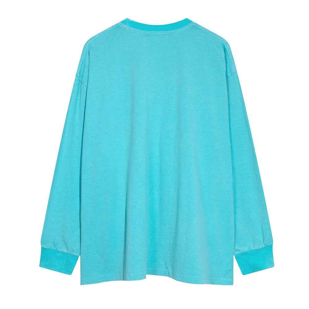 Loose Casual Cotton Distressed Washed T-shirt For Women null