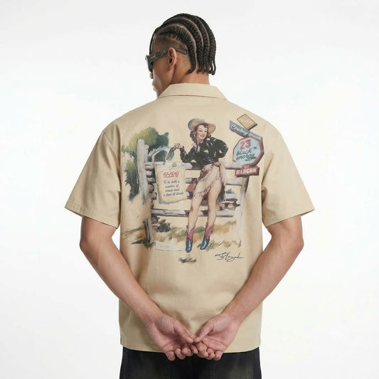 Men's Loose Leisure All-matching T-shirt