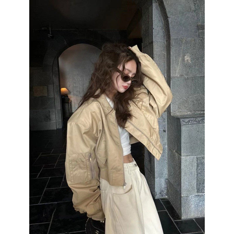 American Retro Bomber Jacket Baseball Uniform All Products