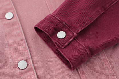 Punk Trendy Color Matching Irregular Jacket For Women MuddyStock null