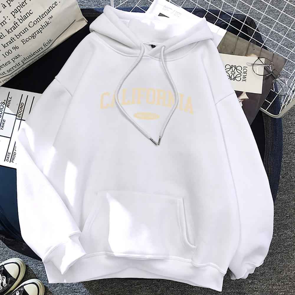 Street Pocket Round Neck Hoodie For Men And Women White MuddyStock