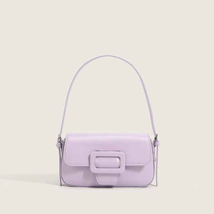 Niche French Underarm Shoulder Bag For Women All purple