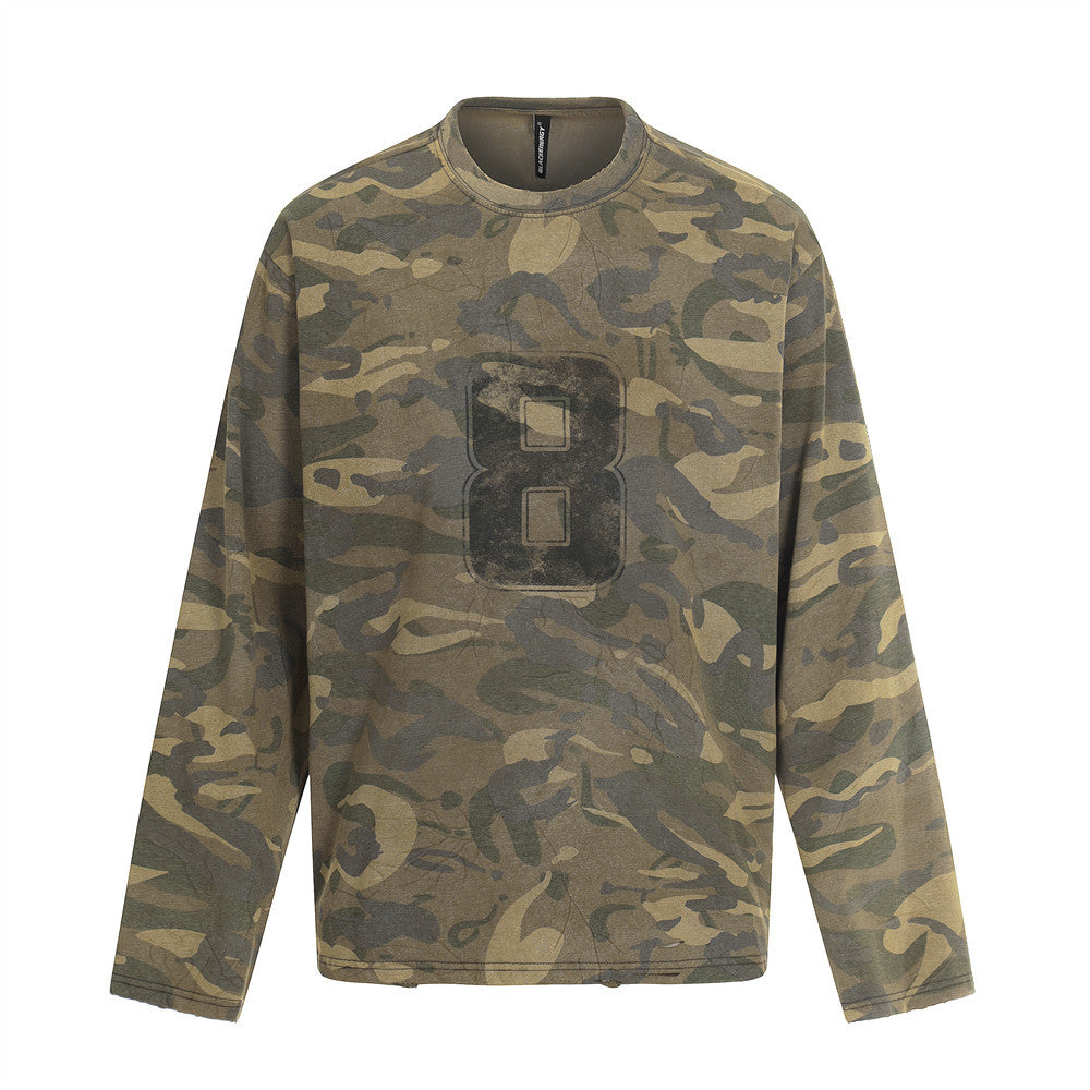 Camouflage long sleeved T-shirt For Men | MuddyStock Originals eprolo