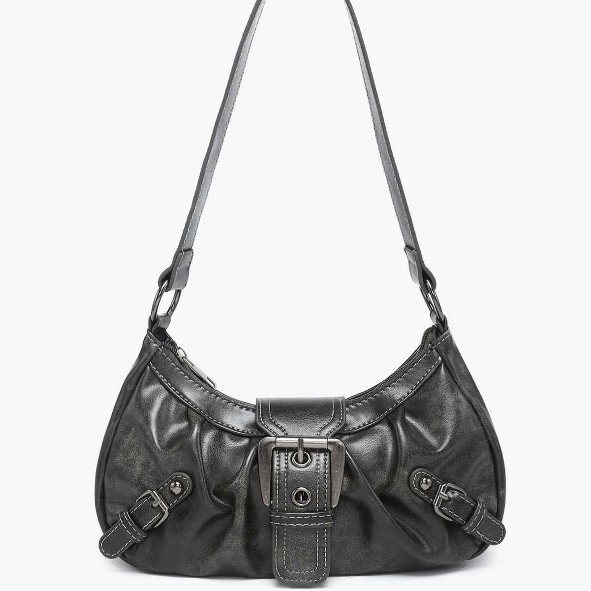 Women's Vintage Two-tone Shoulder Bag null