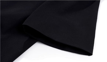 Men's Summer Silhouette Shoulder Padded Short Sleeved Jacket