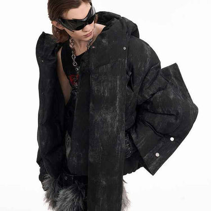 Dark Structure Men's Hooded Cotton Coat Jacket All Products