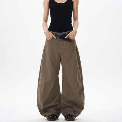 Versatile curved knife slimming jeans
