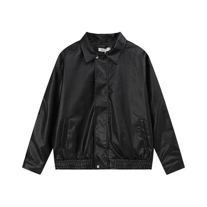 PU leather jacket for men and women | MuddyStock Originals MuddyStock