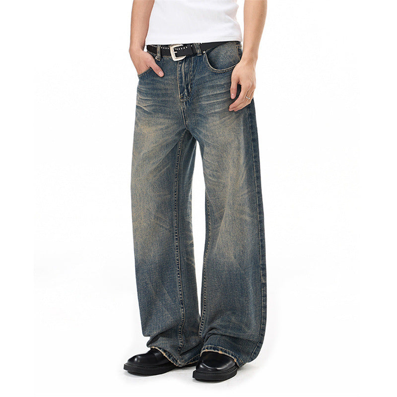 Loose straight leg jeans