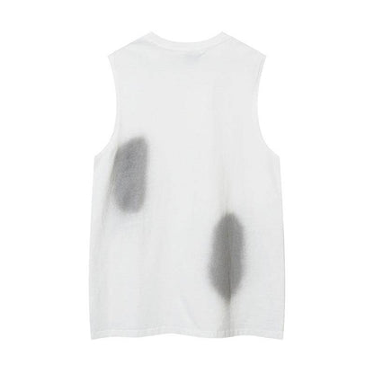 Five-pointed Star Graffiti Necklace Vest For Men And Women MuddyStock