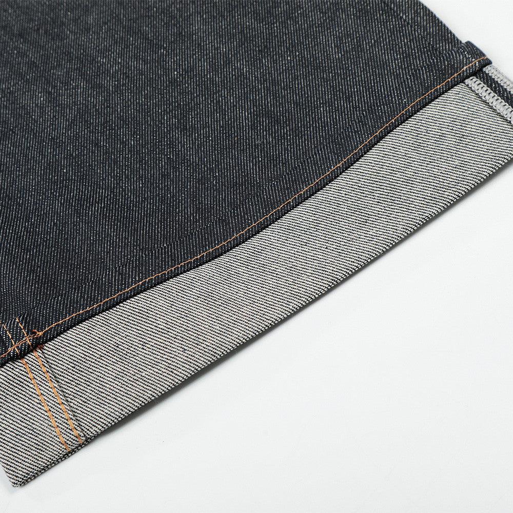 Patchwork wide leg denim pants for men | MuddyStock Originals
