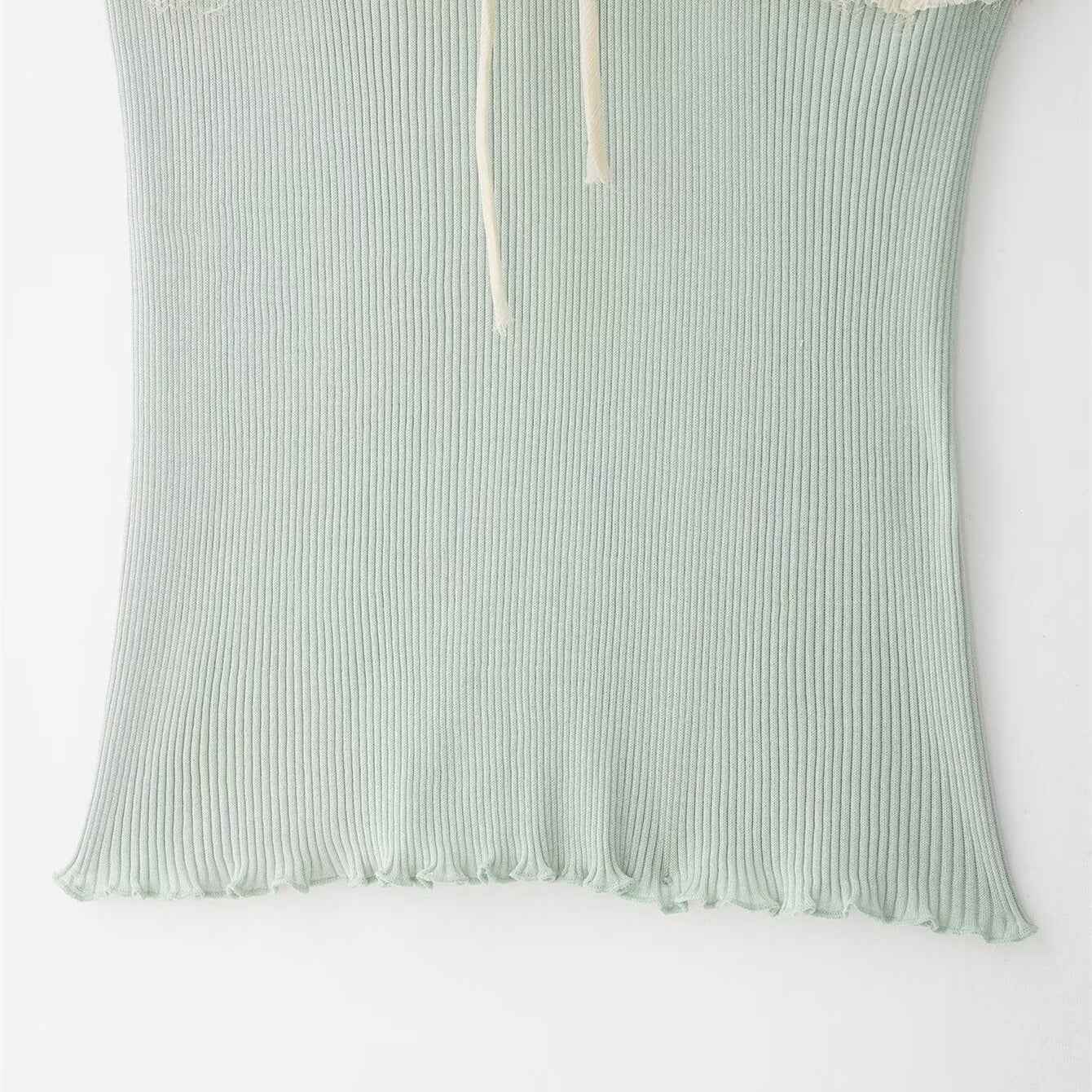 Lace patchwork camisole top for women | MuddyStock Originals