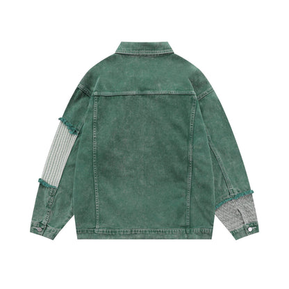 Vintage Denim Jacket For Men And Women null