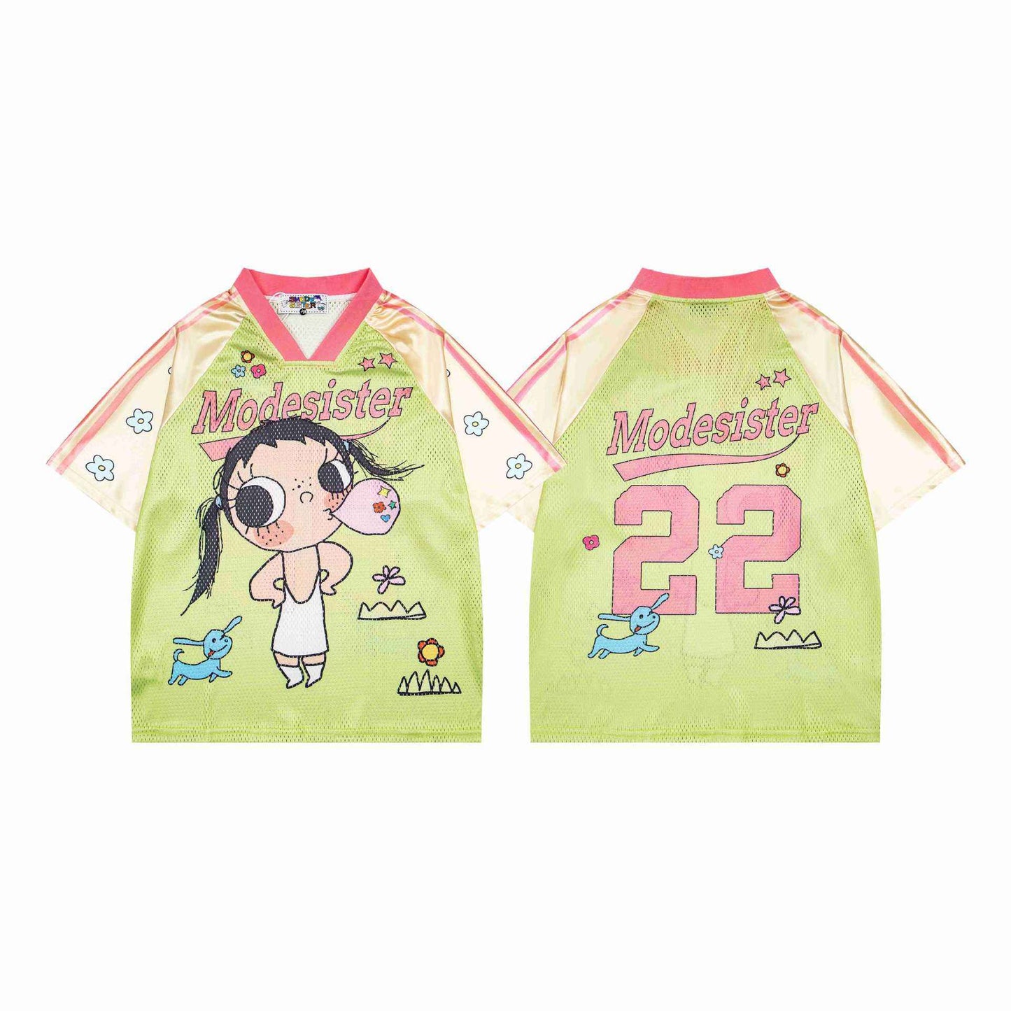 Bubble gum girl printed short sleeved t-shirt for women | MuddyStock Originals