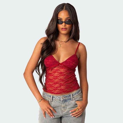 Summer New V-neck Strap Chest Bow MuddyStock