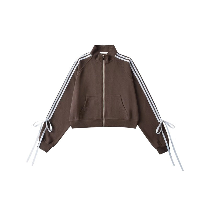 Women's Design Side Pull Bow Loose Casual Jacket All Products