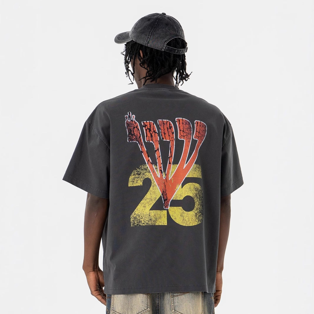 Printed Casual Short Sleeve T-Shirt for Men | MuddyStock Originals MuddyStock