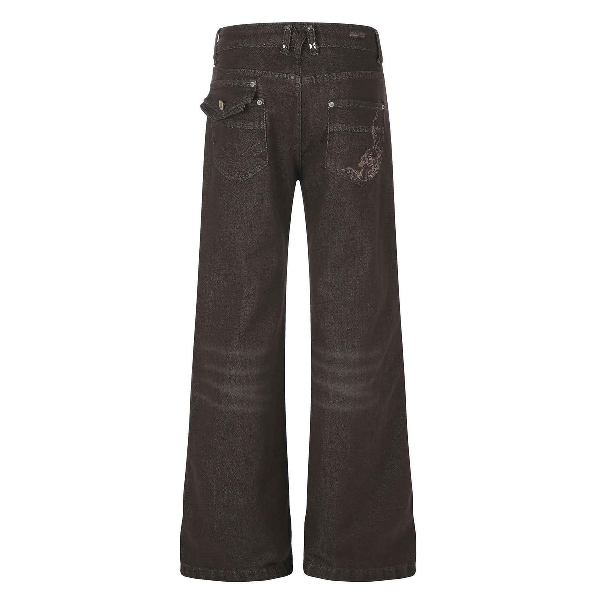 Women's High Street Distressed Micro Flare Denim Jeans | MuddyStock Originals