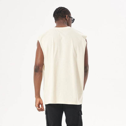 Loose Sleeveless Retro Vest For Men MuddyStock