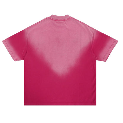 Retro Wash Tie-dye Oversize Short-sleeved T-shirt For Men MuddyStock
