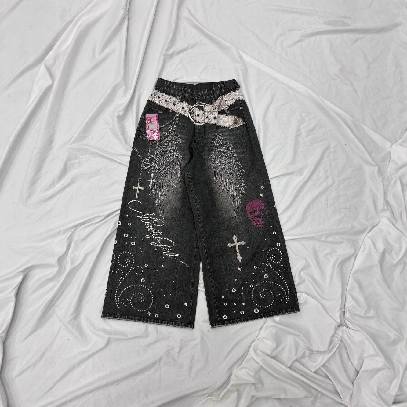 Retro Washed Jeans For Women All Products
