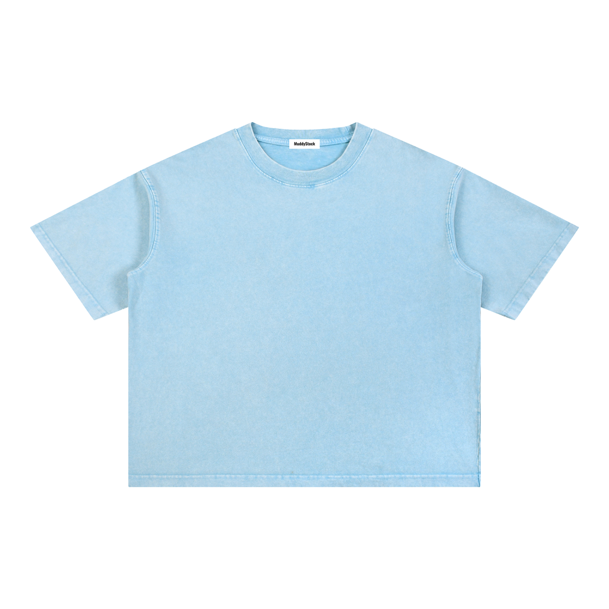 Mineral Wash Boxy Cotton T-Shirt For Men | MuddyStock Originals