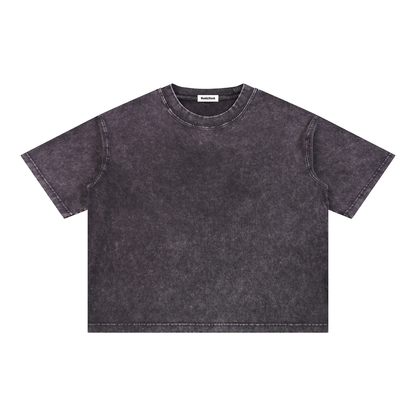 Mineral Wash Boxy Cotton T-Shirt For Men | MuddyStock Originals