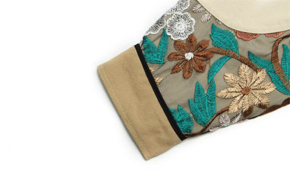 Stitching Lace Coat For Women MuddyStock
