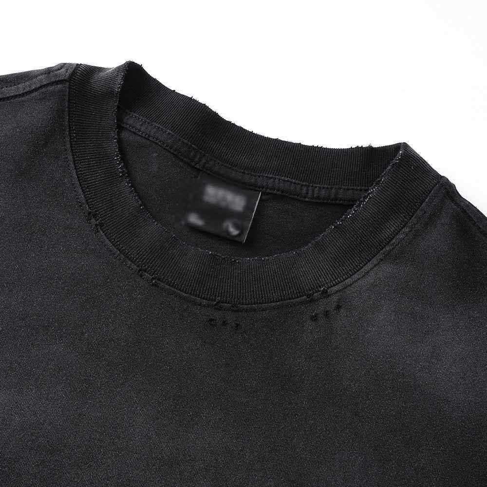 Letter printed long sleeved T-shirt For Men | MuddyStock Originals
