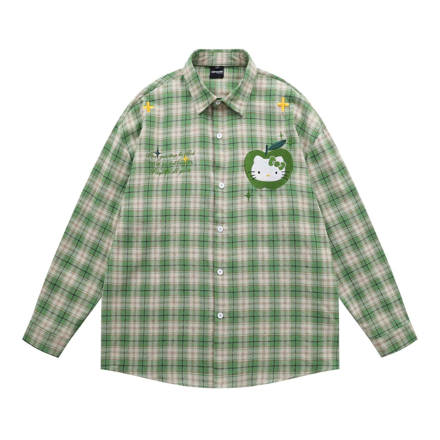 Plaid Long Sleeve Shirt For Women | MuddyStock Originals