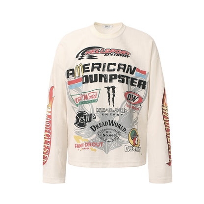 Long sleeved sweatshirt for men and women | MuddyStock Originals Apricot MuddyStock