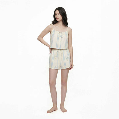 Top + Shorts Casual Women's Set