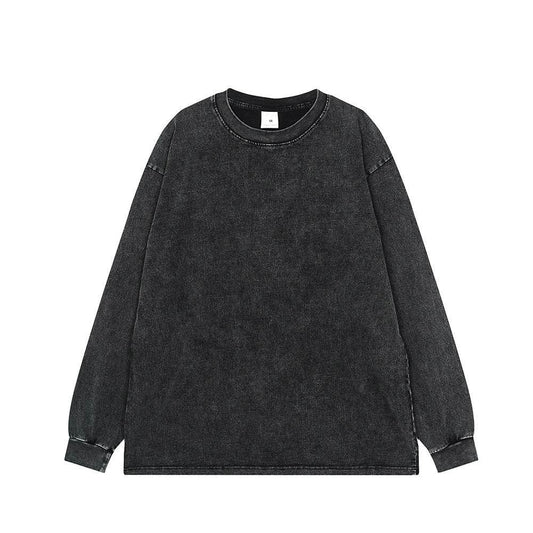 American Retro Long Sleeve T-shirt For Men And Women MuddyStock