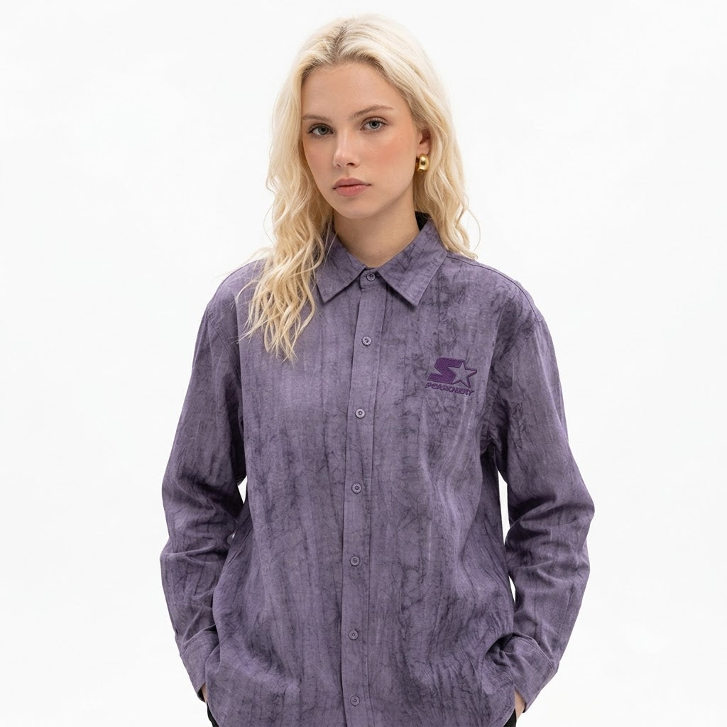 Simple Distressed Shirt For Men