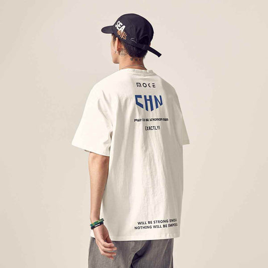 Streetstyle printed T-shirt For Men MuddyStock